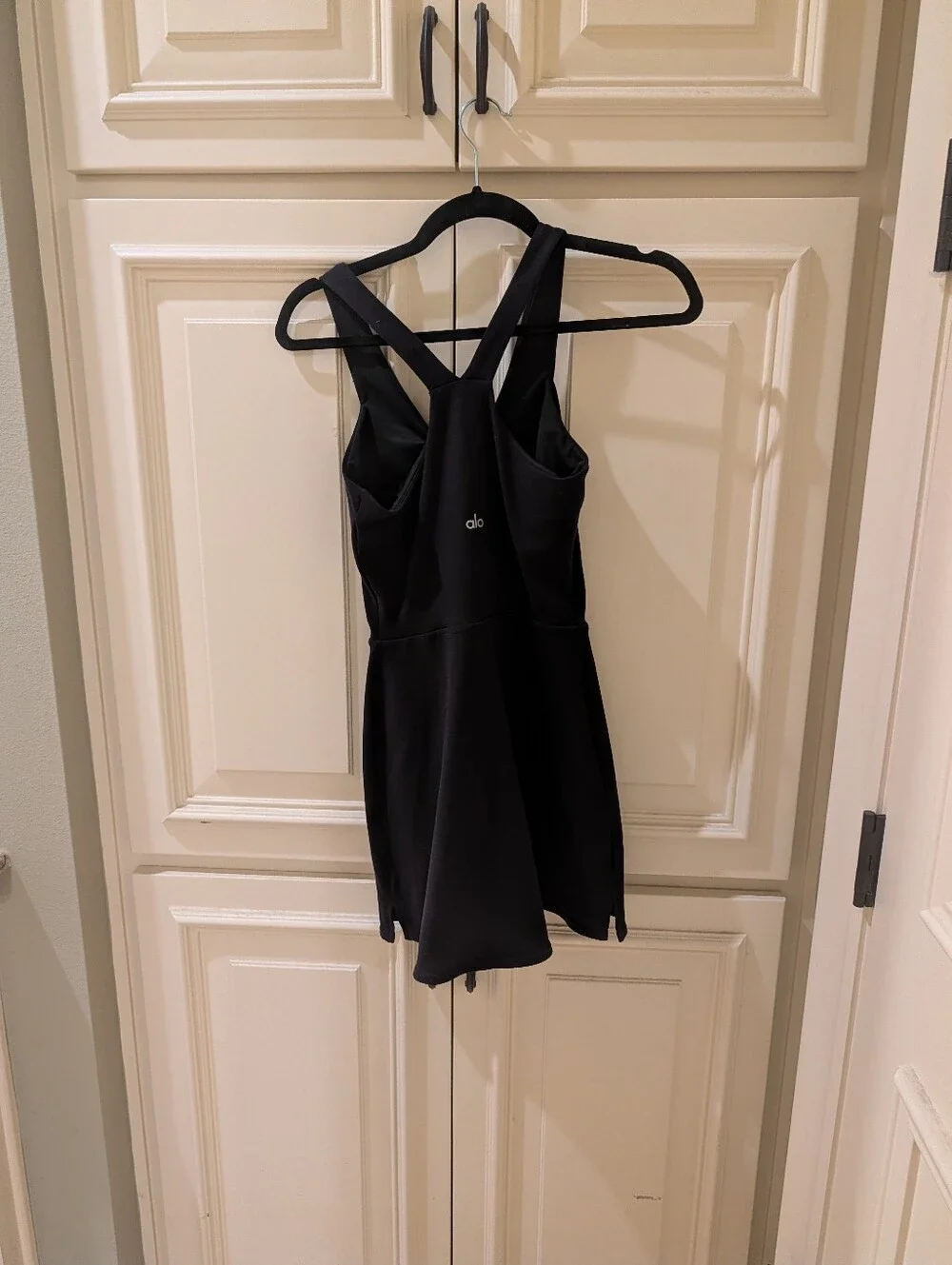 Alo Yoga Airbrush Dress Black Size XS NWOT